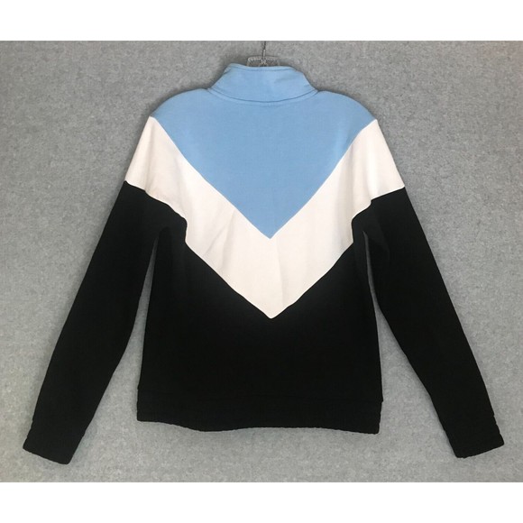 FILA 1/4 Zip Sweater Mens Small Pullover Multicolor Fleece Jacket Activewear - Picture 2 of 6